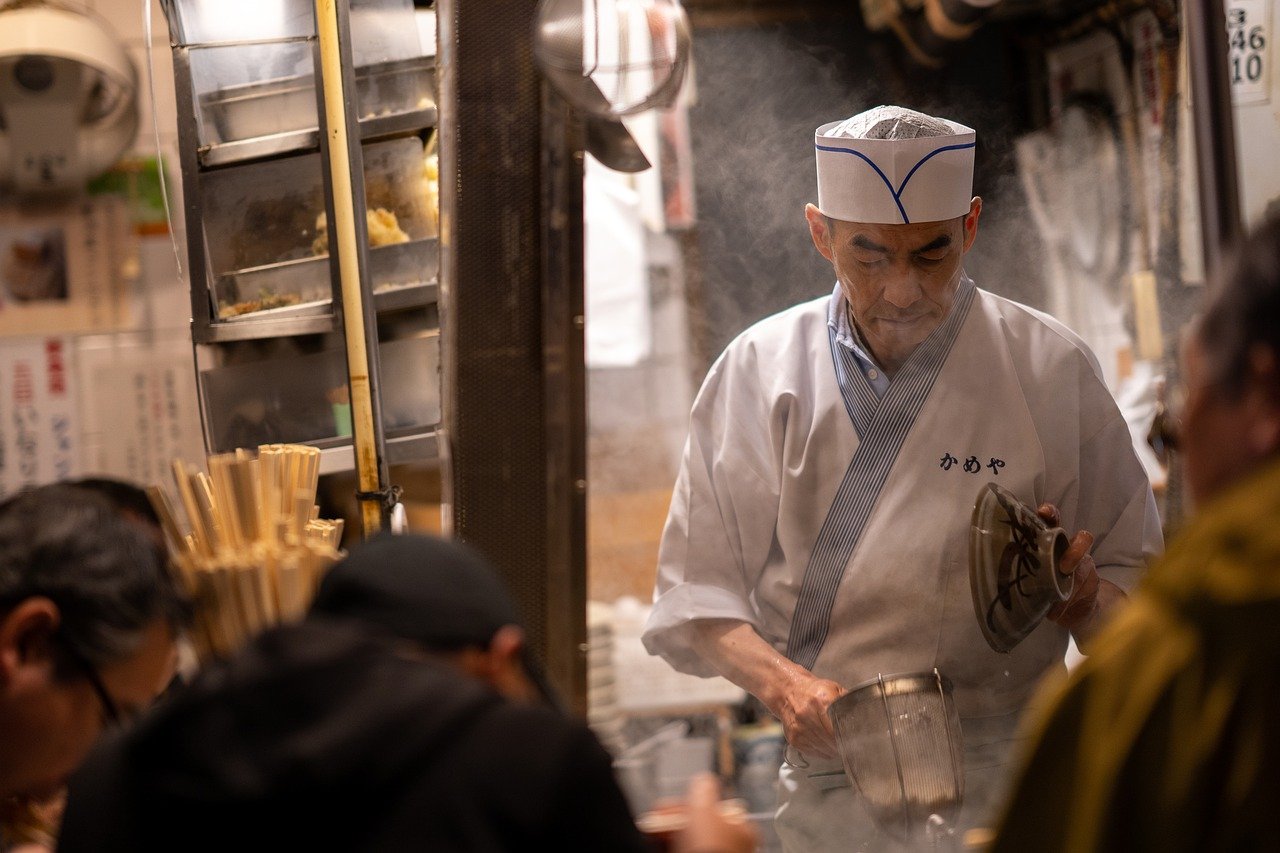cucina giapponese, street food